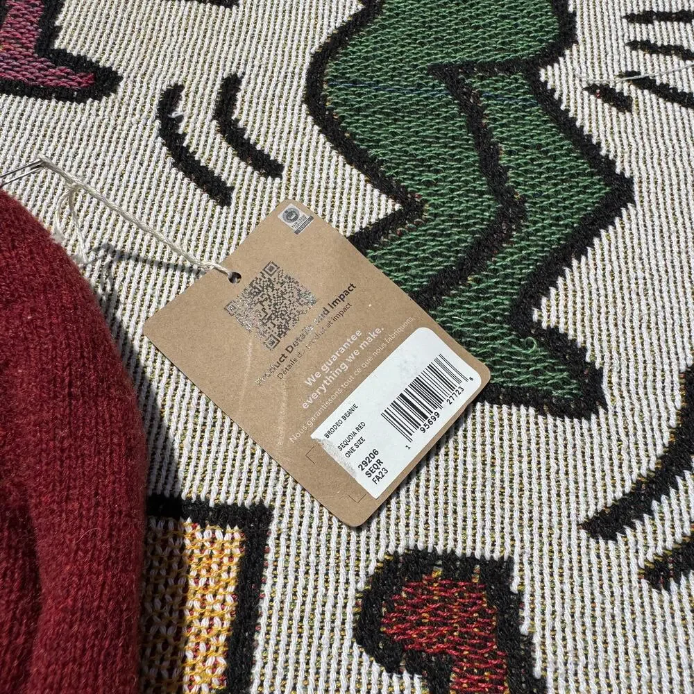 New with Tags Patagonia Red Beanie